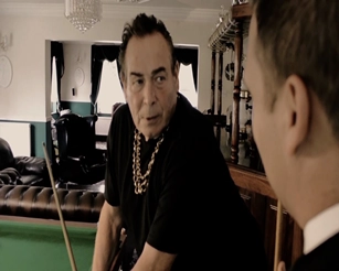  'Diamond Larry' [Dart Master, Bobby George in Gatwick Gangsters